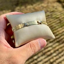 Carregar imagem no visualizador da galeria, Bracelete Espartano de Moeda Antiga 7mm