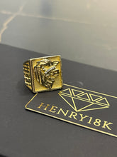 Carregar imagem no visualizador da galeria, Anel de Moeda Antiga Boi Nelore 3D