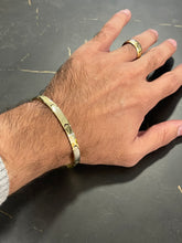 Carregar imagem no visualizador da galeria, Bracelete Grego de Moeda Antiga 6mm