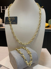 Carregar imagem no visualizador da galeria, Conjunto de Moeda Antiga - Corrente e Pulseira Cartier 6mm