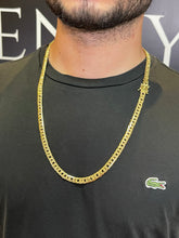 Carregar imagem no visualizador da galeria, Corrente de Moeda Antiga Elo Cubano Duplo 7mm