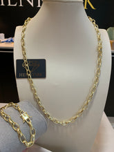 Carregar imagem no visualizador da galeria, Conjunto de Moeda Antiga - Corrente e Pulseira Cartier 6mm