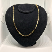 Carregar imagem no visualizador da galeria, Corrente de Moeda Antiga Cadeado 3mm Alongadinho