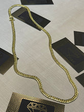 Carregar imagem no visualizador da galeria, Corrente de Moeda Antiga Elo Cubano Duplo 5mm