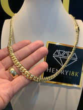 Carregar imagem no visualizador da galeria, Corrente de Moeda Antiga Elo Cubano 6mm