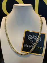 Carregar imagem no visualizador da galeria, Corrente de Moeda Antiga Elo Cubano 6mm