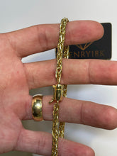 Carregar imagem no visualizador da galeria, Corrente de Moeda Antiga Elo Palmeira 5mm
