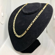 Carregar imagem no visualizador da galeria, Corrente de Moeda Antiga 3x1 Fígaro 6mm