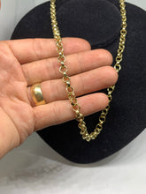 Carregar imagem no visualizador da galeria, Corrente de Moeda Antiga Elo Portugues 6mm