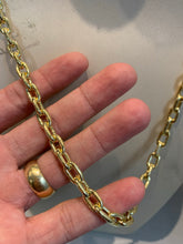 Carregar imagem no visualizador da galeria, Corrente de Moeda Antiga Cadeado 7mm