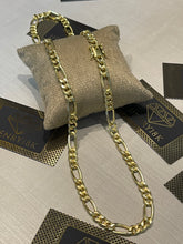 Carregar imagem no visualizador da galeria, Corrente de Moeda Antiga Fígaro 3x1 8mm