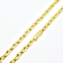 Carregar imagem no visualizador da galeria, Corrente de Moeda Antiga Cadeado 8mm