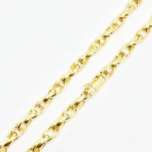 Carregar imagem no visualizador da galeria, Corrente de Moeda Antiga Elo Duplo 8mm