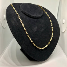 Carregar imagem no visualizador da galeria, Corrente de Moeda Antiga Cadeado 3mm Alongadinho