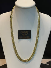 Carregar imagem no visualizador da galeria, Corrente de Moeda Antiga Elo Cubano Duplo 10mm