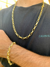 Carregar imagem no visualizador da galeria, Conjunto de Moeda Antiga - Corrente e Pulseira Cartier 6mm