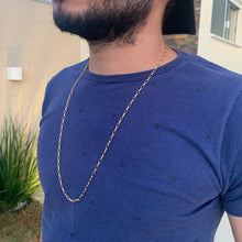 Carregar imagem no visualizador da galeria, Corrente de Moeda Antiga Cartier 2mm Mini