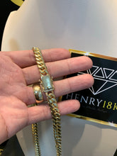 Carregar imagem no visualizador da galeria, Corrente de Moeda Antiga Elo Cubano 9mm