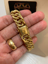 Carregar imagem no visualizador da galeria, Corrente de Moeda Antiga Grumet Duplo 13mm Italiano