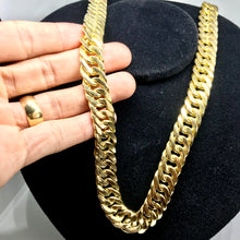 Carregar imagem no visualizador da galeria, Corrente de Moeda Antiga Grumet Duplo 15mm