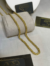 Carregar imagem no visualizador da galeria, Corrente de Moeda Antiga Elo Palmeira 5mm