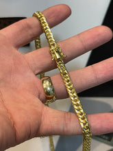 Carregar imagem no visualizador da galeria, Corrente de Moeda Antiga Elo Cubano Duplo 5mm