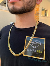 Carregar imagem no visualizador da galeria, Corrente de Moeda Antiga Elo Cubano 9mm