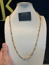 Carregar imagem no visualizador da galeria, Corrente de Moeda Antiga Cartier 4mm Palito