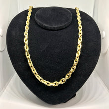 Carregar imagem no visualizador da galeria, Corrente de Moeda Antiga Cadeado 8mm