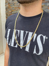 Carregar imagem no visualizador da galeria, Corrente de Moeda Antiga Elo Palmeira 5mm