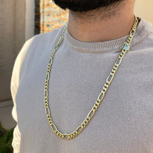 Carregar imagem no visualizador da galeria, Corrente de Moeda Antiga Fígaro 3x1 8mm