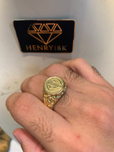 Carregar imagem no visualizador da galeria, Anel de Moeda Antiga De São Bento