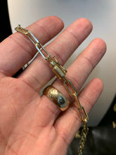 Carregar imagem no visualizador da galeria, Corrente de Moeda Antiga Cadeado 5mm Alongadinho