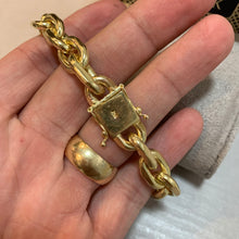 Carregar imagem no visualizador da galeria, Corrente de Moeda Antiga Cadeado 10mm