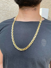 Carregar imagem no visualizador da galeria, Corrente de Moeda Antiga Cadeado 8mm Elo Esquerda Direita