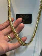 Carregar imagem no visualizador da galeria, Corrente de Moeda Antiga Elo Cubano Duplo 10mm