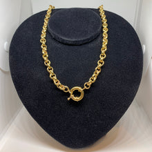 Carregar imagem no visualizador da galeria, Corrente de Moeda Antiga Elo Portugues 8mm Feminina
