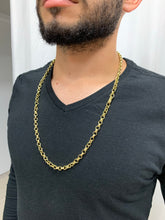 Carregar imagem no visualizador da galeria, Corrente de Moeda Antiga Elo Portugues 6mm