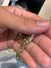 Carregar imagem no visualizador da galeria, Corrente de Moeda Antiga Cadeado 7mm