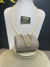 Carregar imagem no visualizador da galeria, Conjunto de Moeda Antiga - Corrente e Pulseira Cadeado 5mm