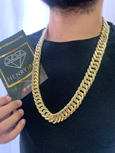 Carregar imagem no visualizador da galeria, Corrente de Moeda Antiga Big Grumet Duplo 18mm