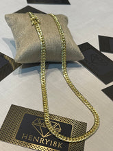 Carregar imagem no visualizador da galeria, Corrente de Moeda Antiga Elo Cubano Duplo 5mm