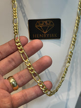 Carregar imagem no visualizador da galeria, Corrente de Moeda Antiga Fígaro 3x1 8mm